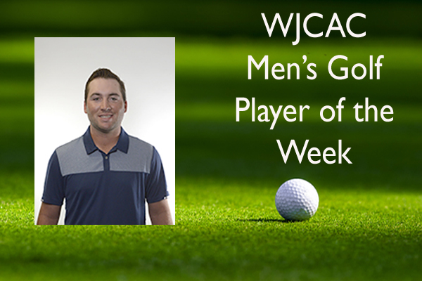 WJCAC Men's Golf Player of the Week (Oct. 29 - Nov. 4)