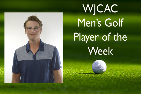 WJCAC Men's Golf Player of the Week (April 11-17)