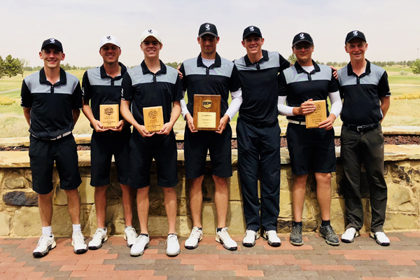 Odessa men's golf wins District 2 Championship