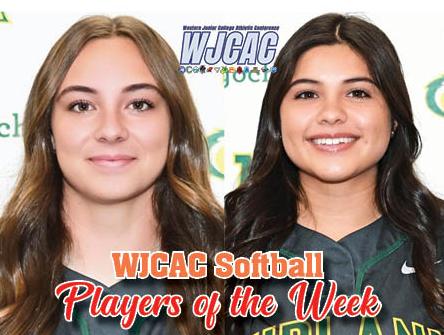 Rondeau, Noriega earn WJCAC Softball Player of the Week honors