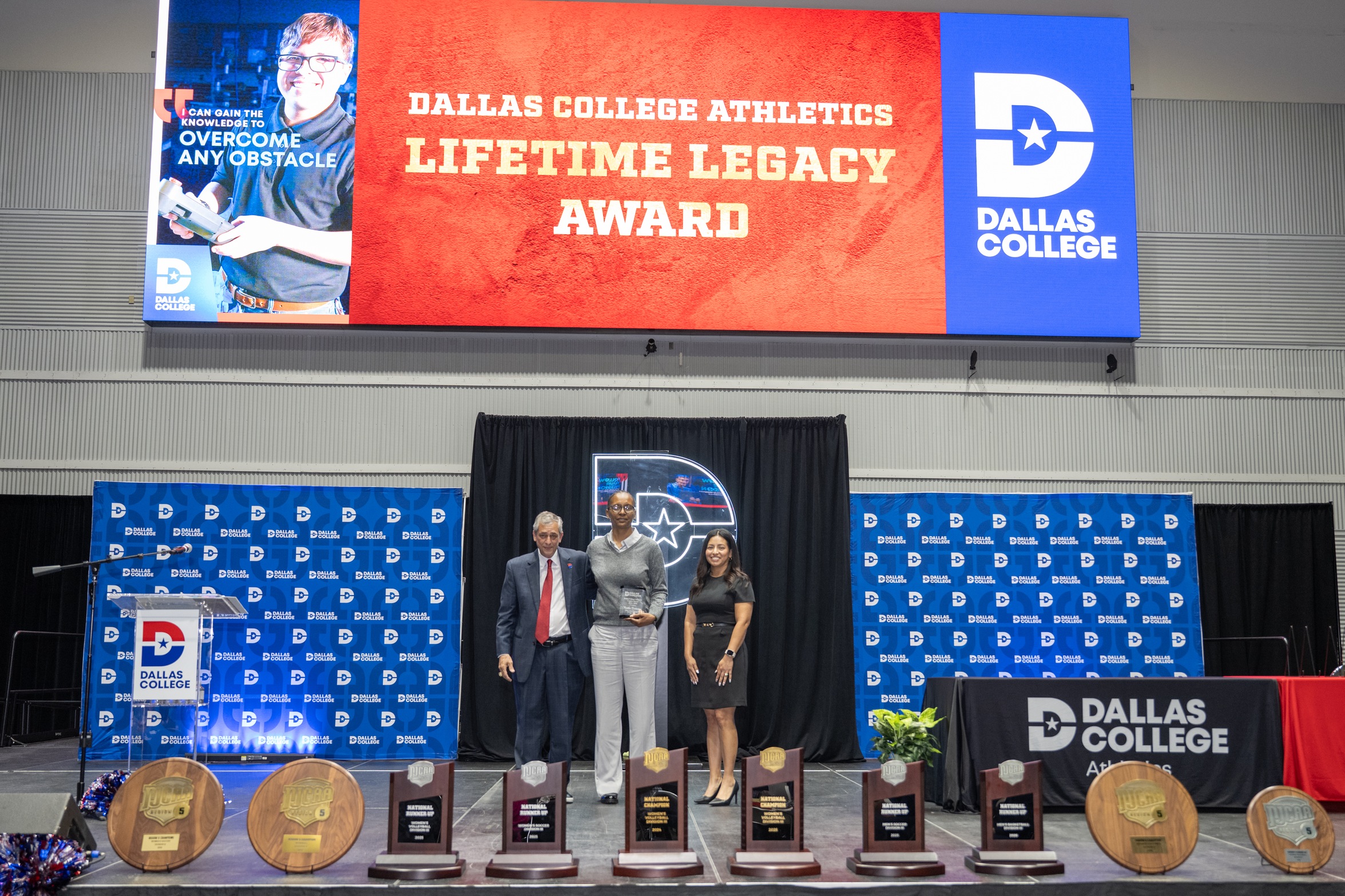 Dickerson Receives Dallas College Lifetime Legacy Award