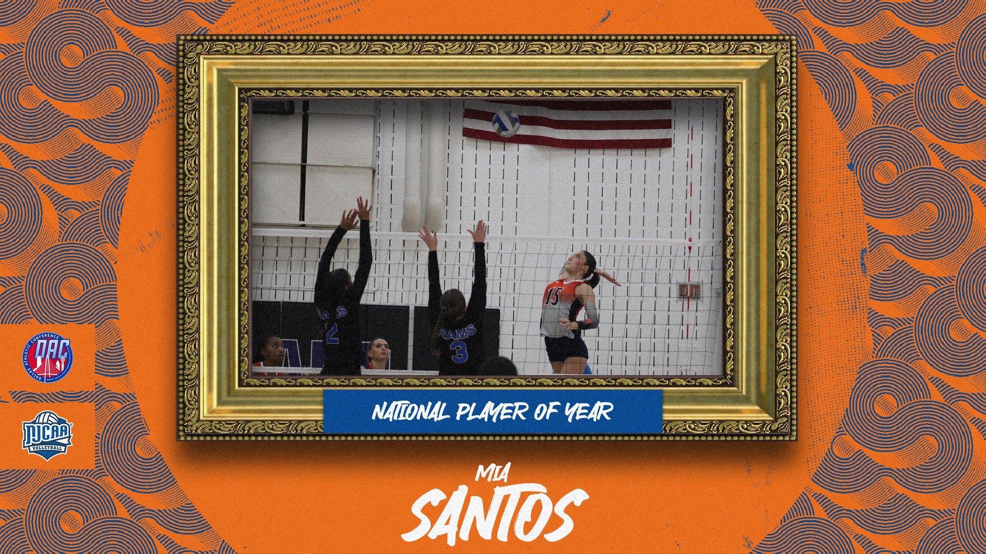 Santos Named National Player of Year